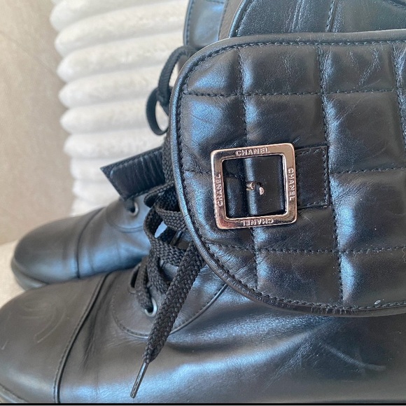 Channel half boot size 38 in black - Picture 3 of 5